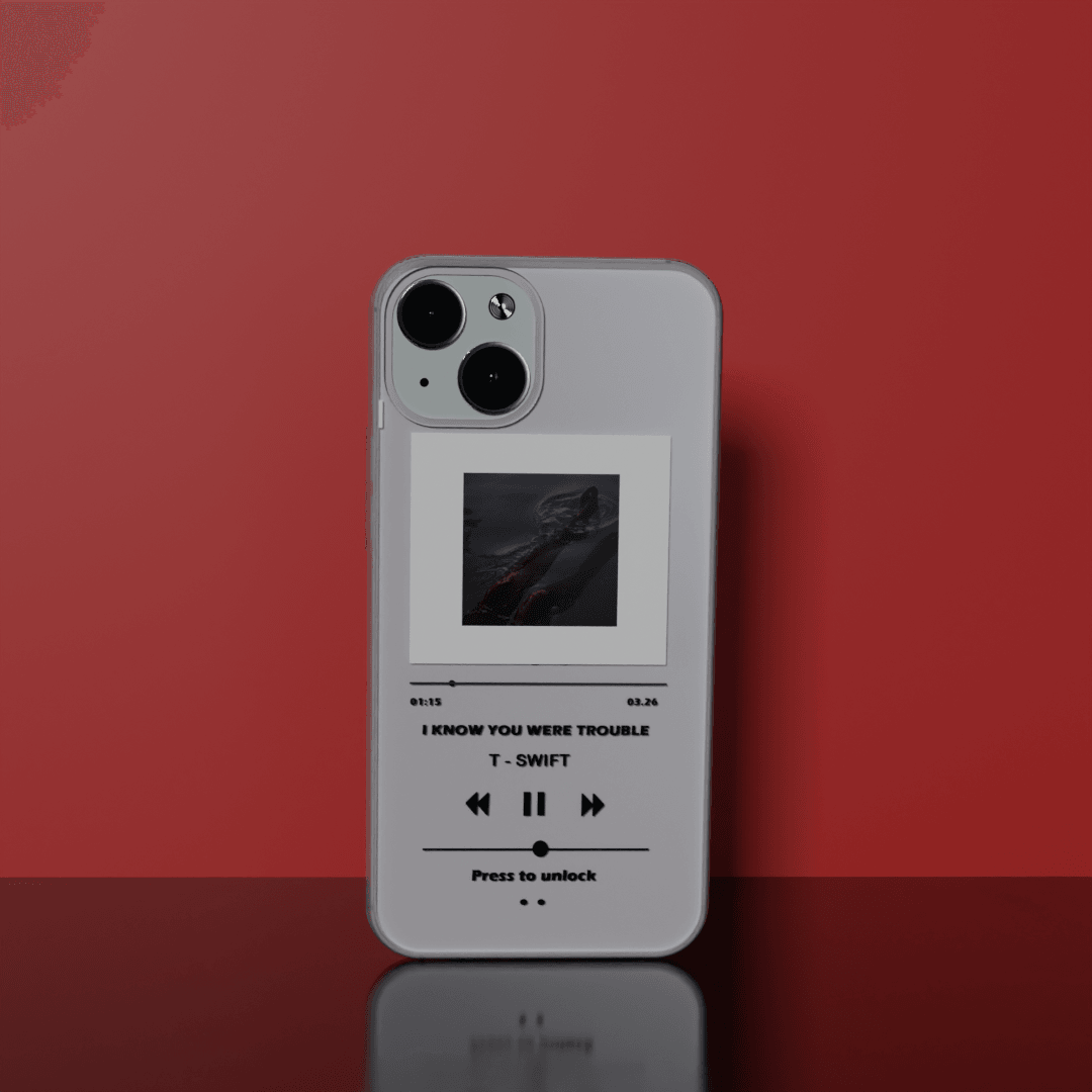 You Were Trouble - Soft Transparent Silicon Case Acrylic (Anti Yellow)