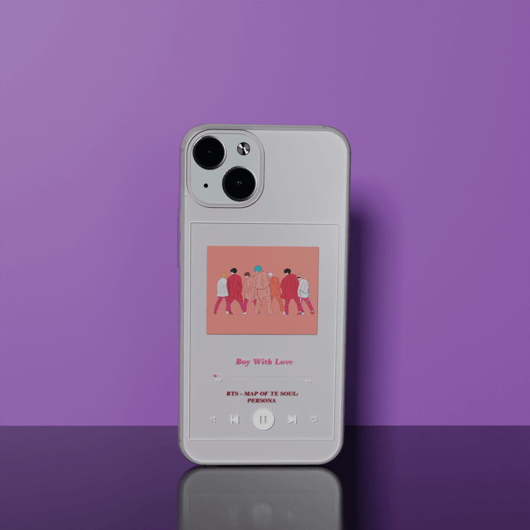 Boy With Love - Soft Transparent Silicon Case Acrylic (Anti Yellow)