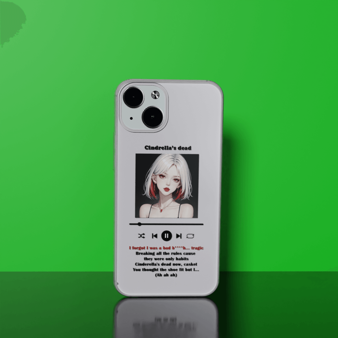 Cindrella's dead - Soft Transparent Silicon Case Acrylic (Anti Yellow)