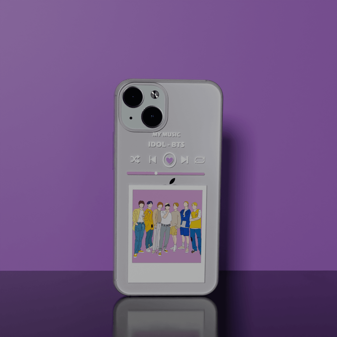 Idol - Soft Transparent Silicon Case Acrylic (Anti Yellow)