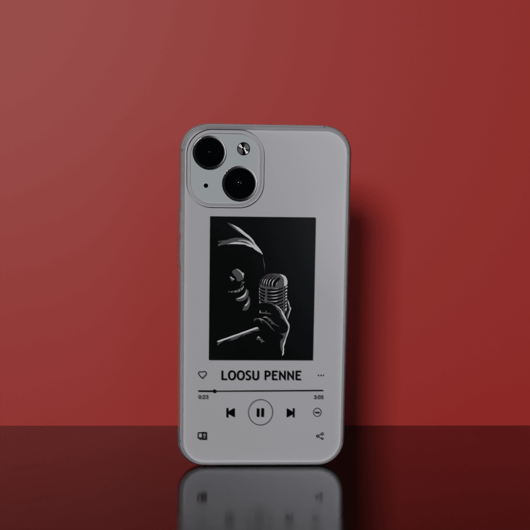Loosu Penne Playlist - Soft Transparent Silicon Case Acrylic (Anti Yellow)