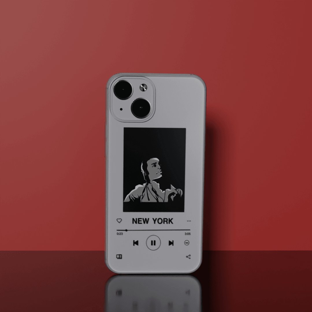 New York Playlist - Soft Transparent Silicon Case Acrylic (Anti Yellow)