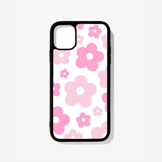 All Models Fresh Pink Bloom Glass Case - Case On