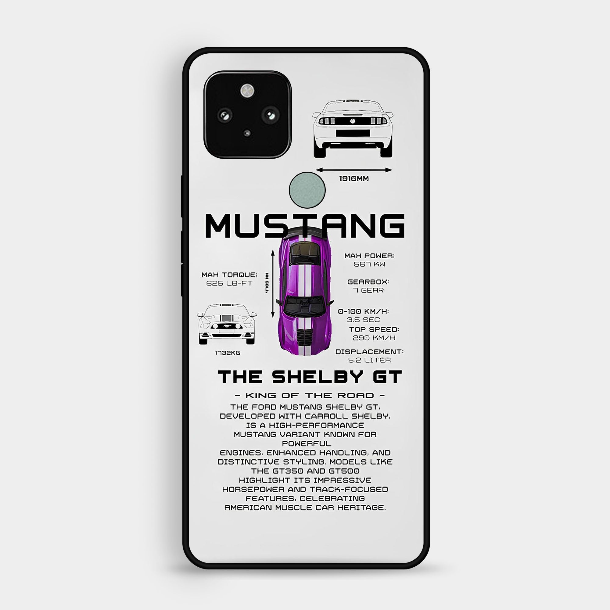 Google Pixel 5a - Wallpaper 028 - Premium Printed Glossy Phone Case