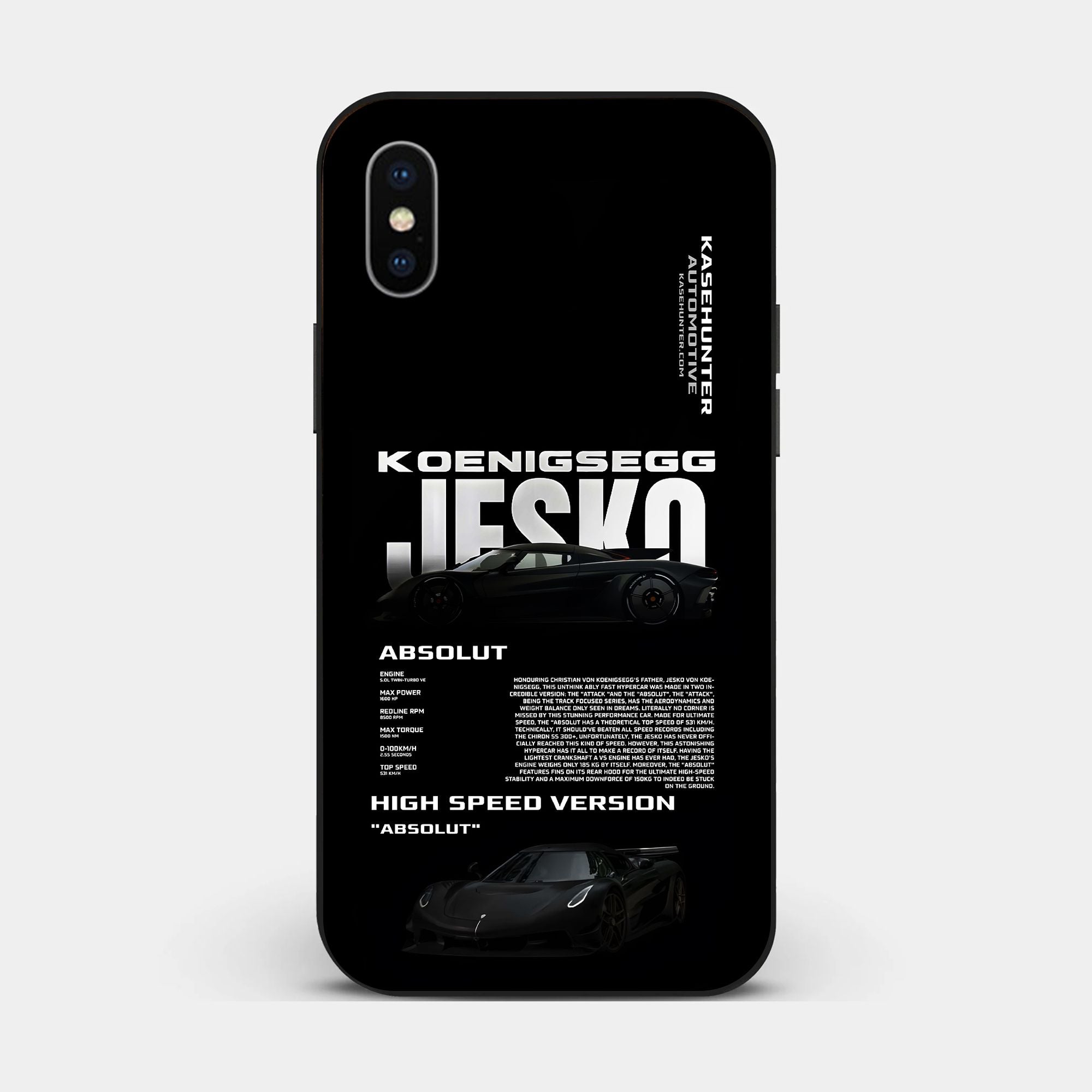 iPhone XS - Wallpaper 169 - Premium Printed Glossy Phone Case