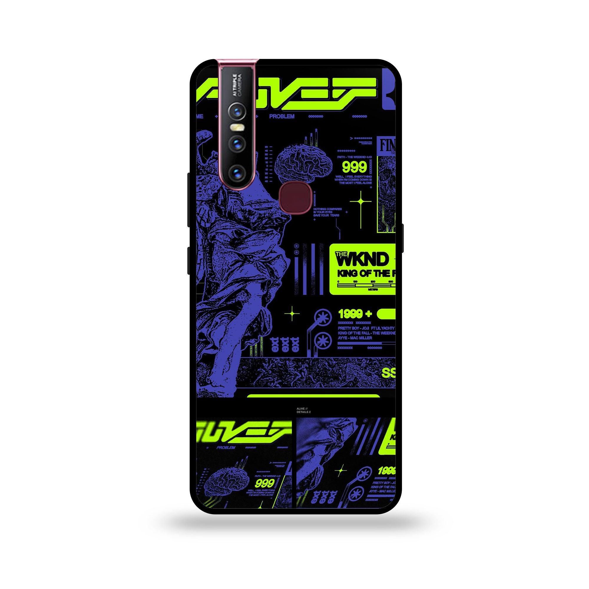 Vivo V15 - Wallpaper 084 - Premium Printed Glossy Phone Case