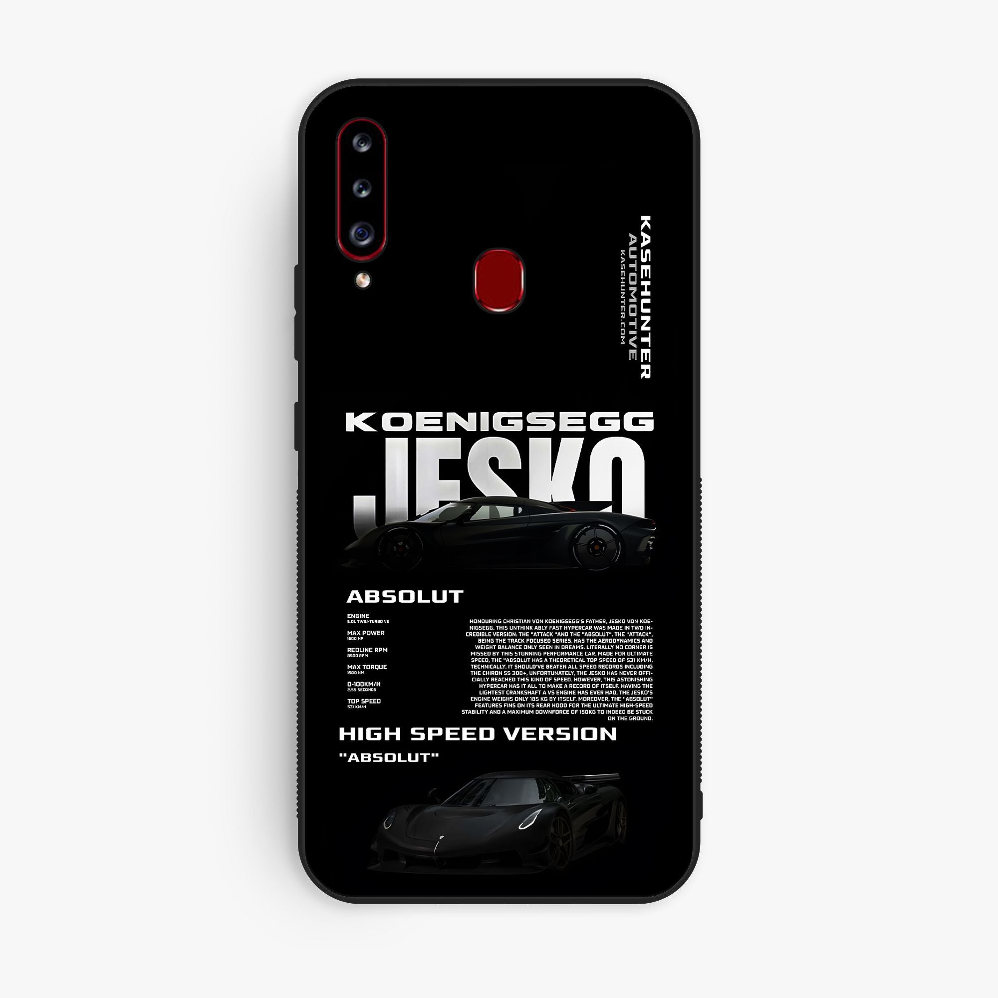 Samsung Galaxy A20s - Wallpaper 169 - Premium Printed Glossy Phone Case