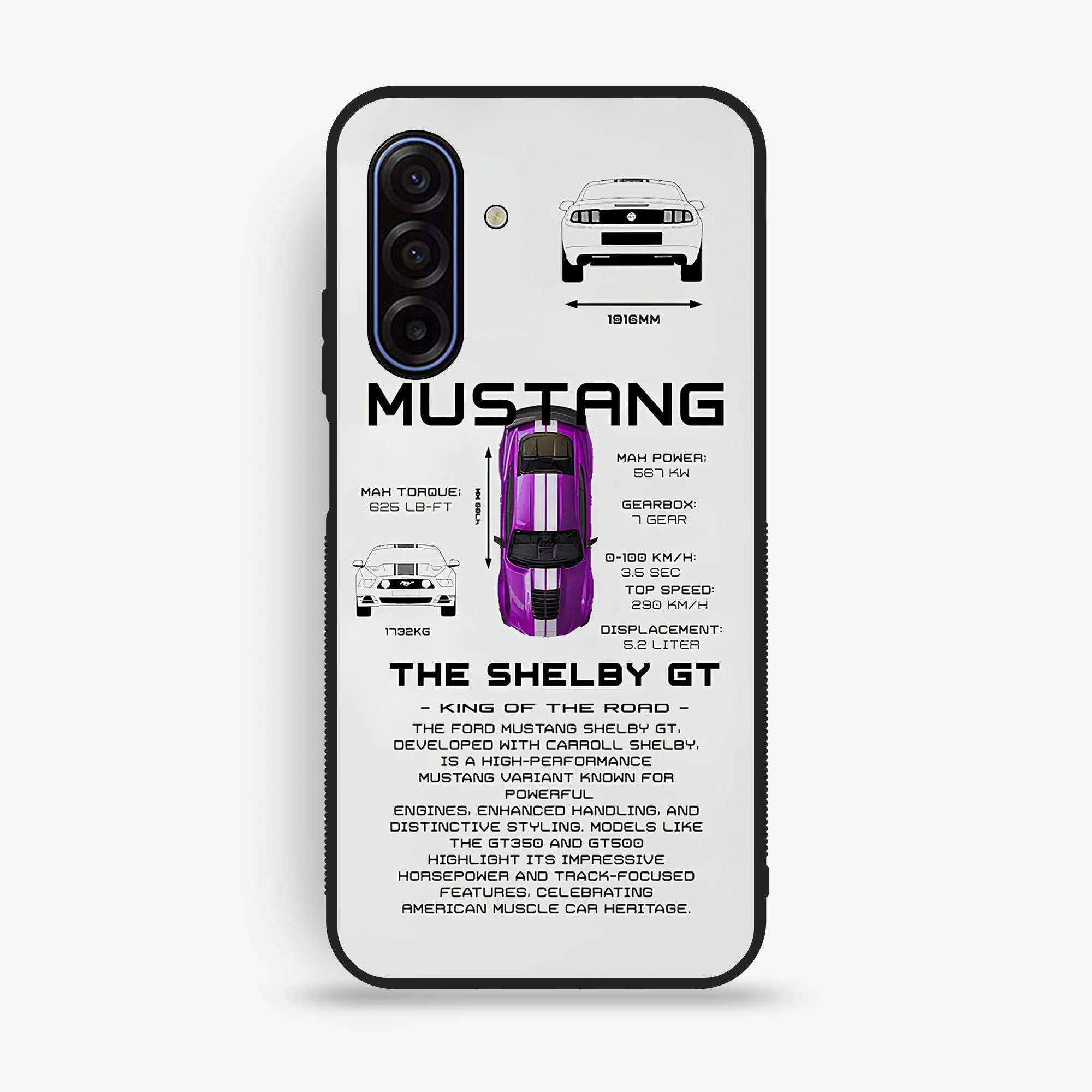 Samsung  Galaxy A17 - Wallpaper 028 - Premium Printed Glossy Phone Case
