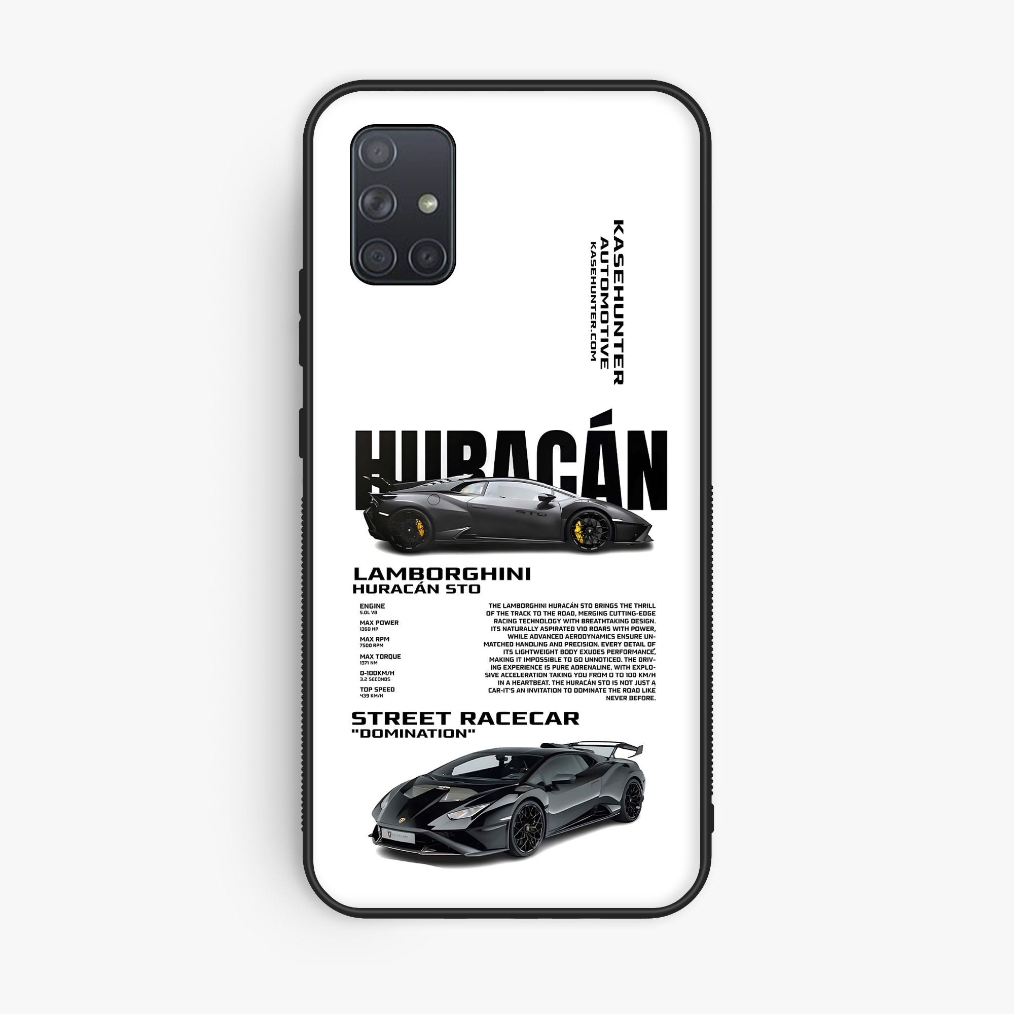 Samsung Galaxy A71 - Wallpaper 166 - Premium Printed Glossy Phone Case