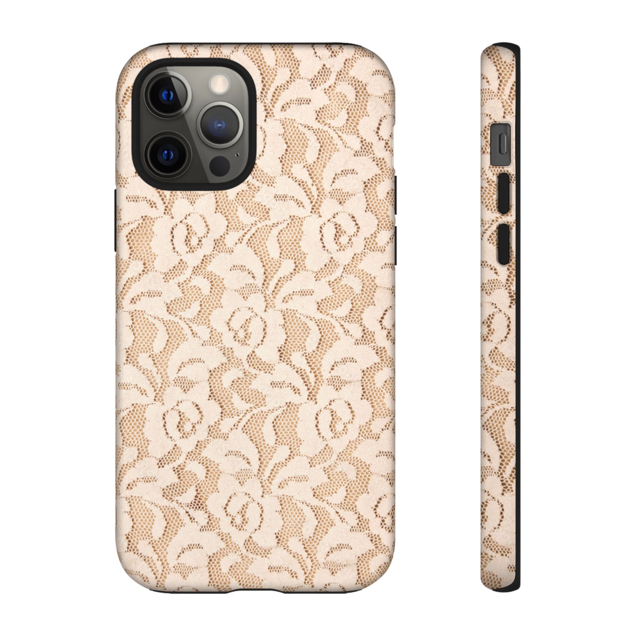 Coastal Toile Tough Case  Available For All iPhone Models
