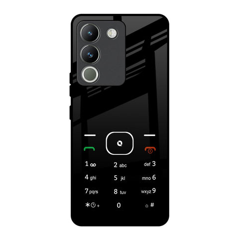 Classic Keypad Pattern Glossy Case for Vivo Y200 5G