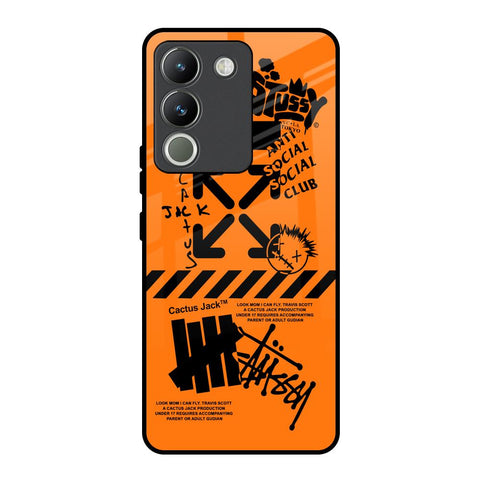 Anti Social Club Glossy Case for Vivo Y200 5G