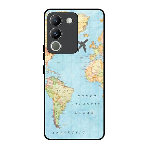 Travel Map Glossy Case for Vivo Y200 5G