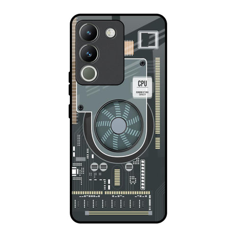 Motherboard Circuit Glossy Case for Vivo Y200 5G