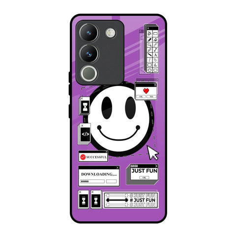 Code with Smile Glossy Case for Vivo Y200 5G