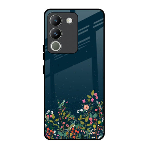 Small Garden Glossy Case For Vivo Y200 5G