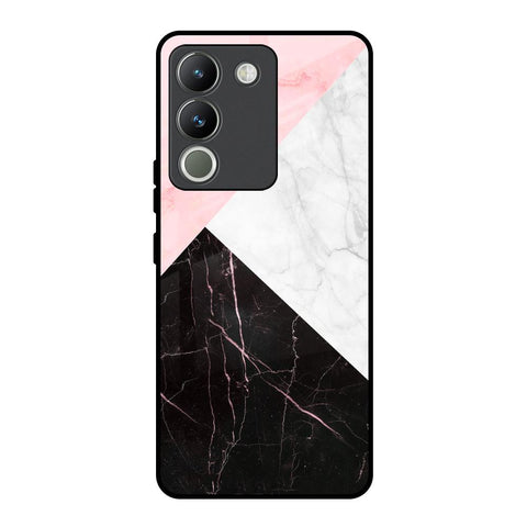 Marble Collage Art Glossy Case For Vivo Y200 5G