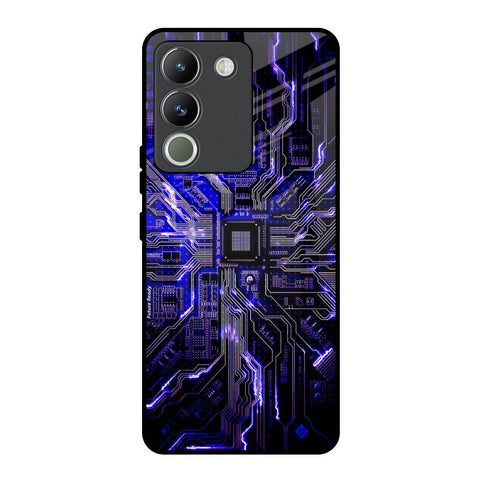 Techno Color Pattern Glossy Case For Vivo Y200 5G