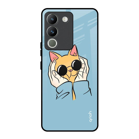 Adorable Cute Kitty Glossy Case For Vivo Y200 5G