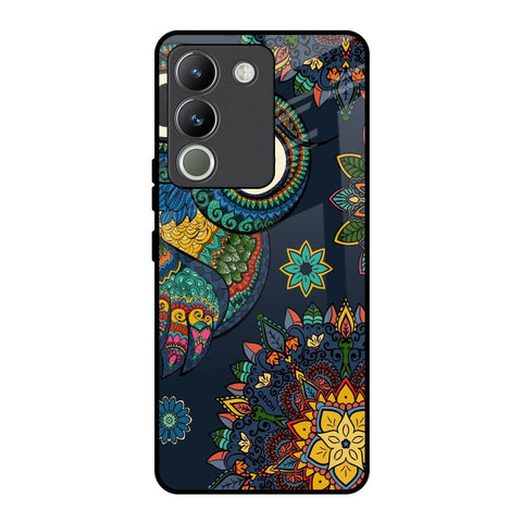 Owl Art Glossy Case for Vivo Y200 5G