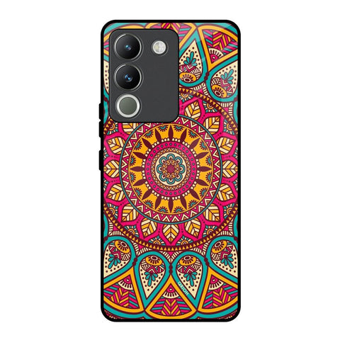 Elegant Mandala Glossy Case for Vivo Y200 5G