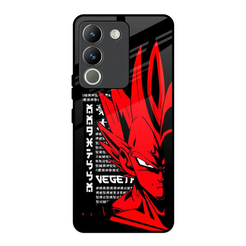 Red Vegeta Glossy Case for Vivo Y200 5G