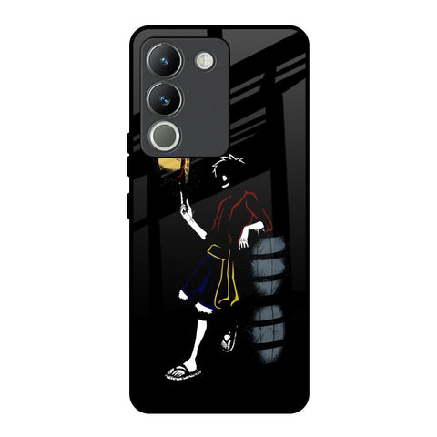 Luffy Line Art Glossy Case for Vivo Y200 5G