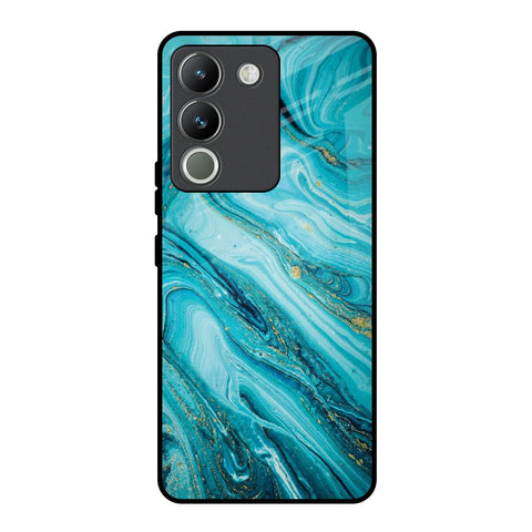 Ocean Marble Glossy Case for Vivo Y200 5G