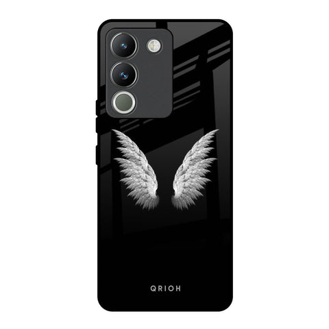 White Angel Wings Glossy Case for Vivo Y200 5G