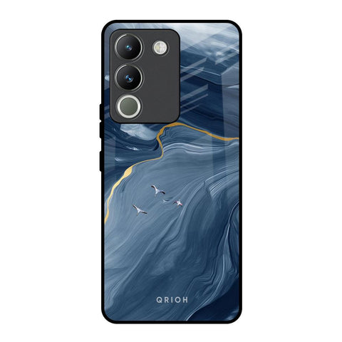 Deep Ocean Marble Glossy Case for Vivo Y200 5G