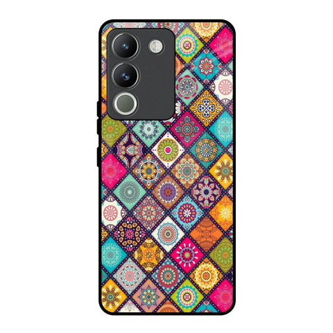 Multicolor Mandala Glossy Case for Vivo Y200 5G
