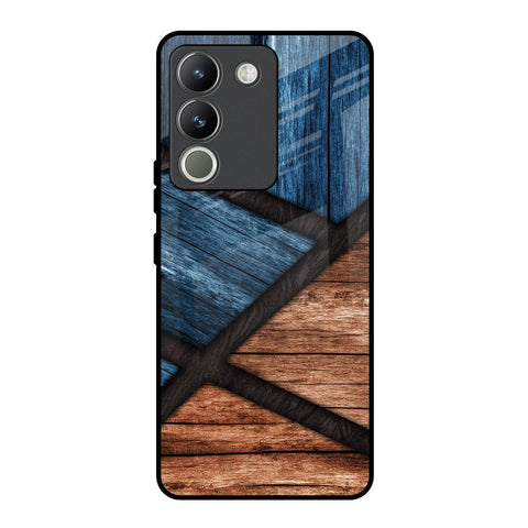Wooden Tiles Glossy Case for Vivo Y200 5G