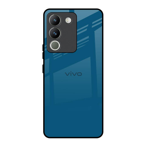 Cobalt Blue Glossy Case for Vivo Y200 5G