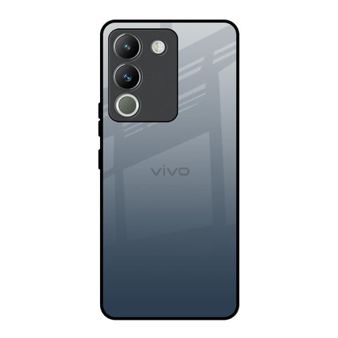 Smokey Grey Color Glossy Case For Vivo Y200 5G