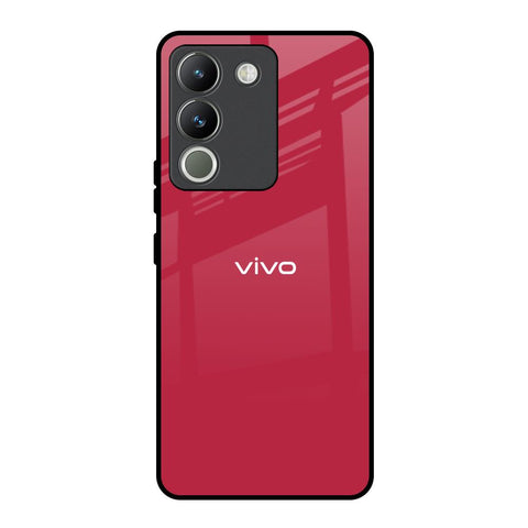 Solo Maroon Glossy case for Vivo Y200 5G