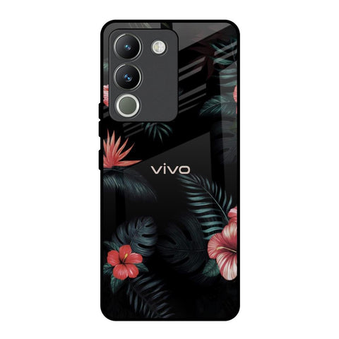 Tropical Art Flower Glossy Case for Vivo Y200 5G