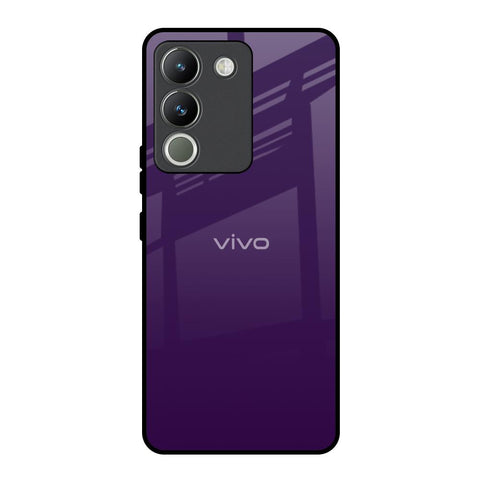 Dark Purple Glossy Case for Vivo Y200 5G