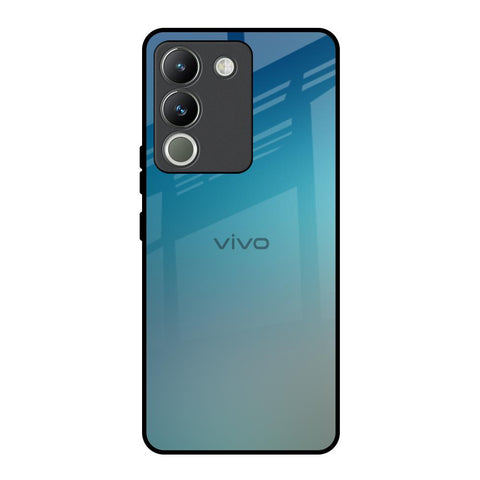 Sea Theme Gradient Glossy Case for Vivo Y200 5G