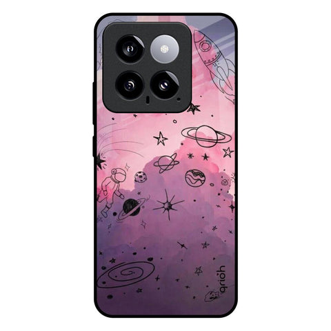 Space Doodles Glossy Case for Mi 14