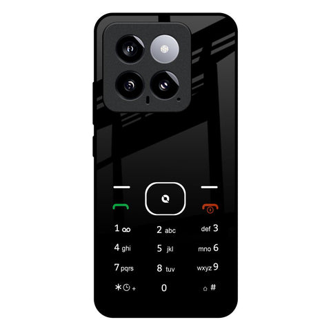 Classic Keypad Pattern Glossy Case for Mi 14