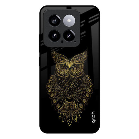 Golden Owl Glossy Case for Mi 14
