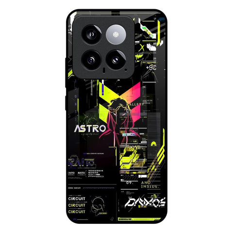 Astro Glitch Glossy Case for Mi 14