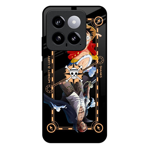 Shanks & Luffy Glossy Case for Mi 14