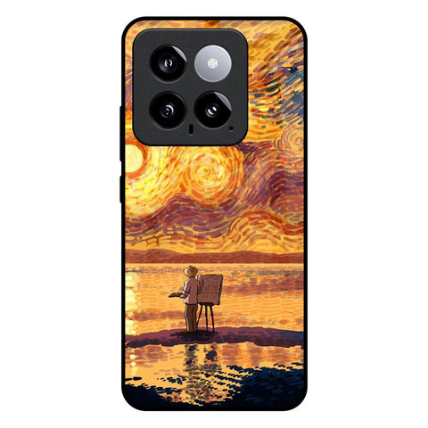 Sunset Vincent Glossy Case for Mi 14