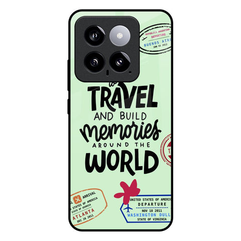 Travel Stamps Glossy Case for Mi 14