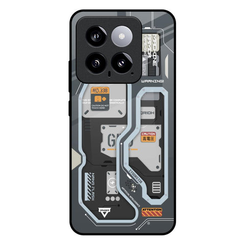 Retro Futuristic Glossy Case for Mi 14