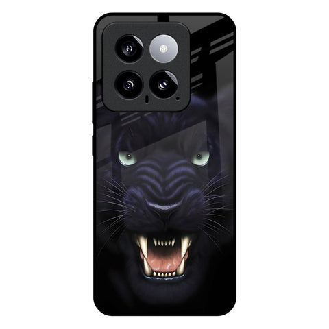 Angry Black Leopard Glossy Case for Mi 14