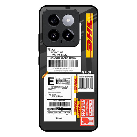 Cool Barcode Label Glossy Case For Mi 14