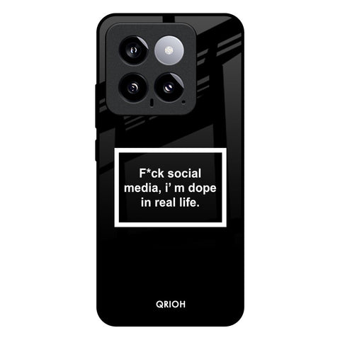 Dope In Life Glossy Case for Mi 14