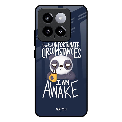 Struggling Panda Glossy Case for Mi 14